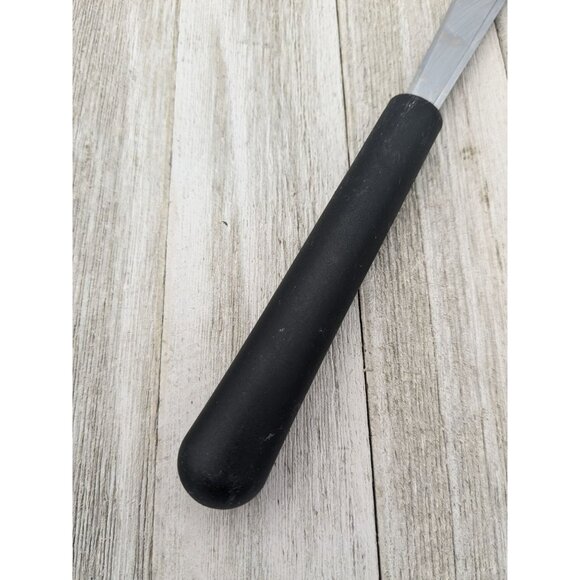 Pampered Chef Stainless Grapefruit Knife #1 Avocado Fruit Black Handle - Picture 7 of 8